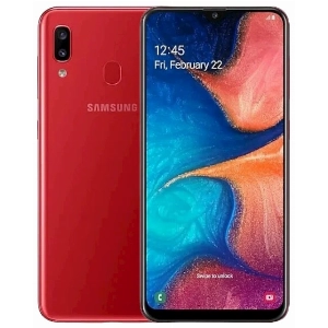 Смартфон Samsung Galaxy A20 3/32 ГБ, красный